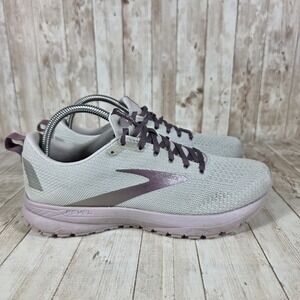 Brooks Revel 4 Women's Gray Purple Running Shoes Athletic Sneakers Size 9